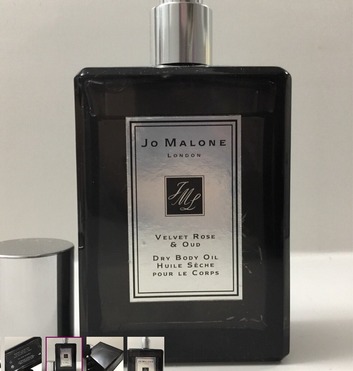 Jo Malone Velvet Rose & Oud Dry Body Oil Spray 100 Ml 3.4 Fl