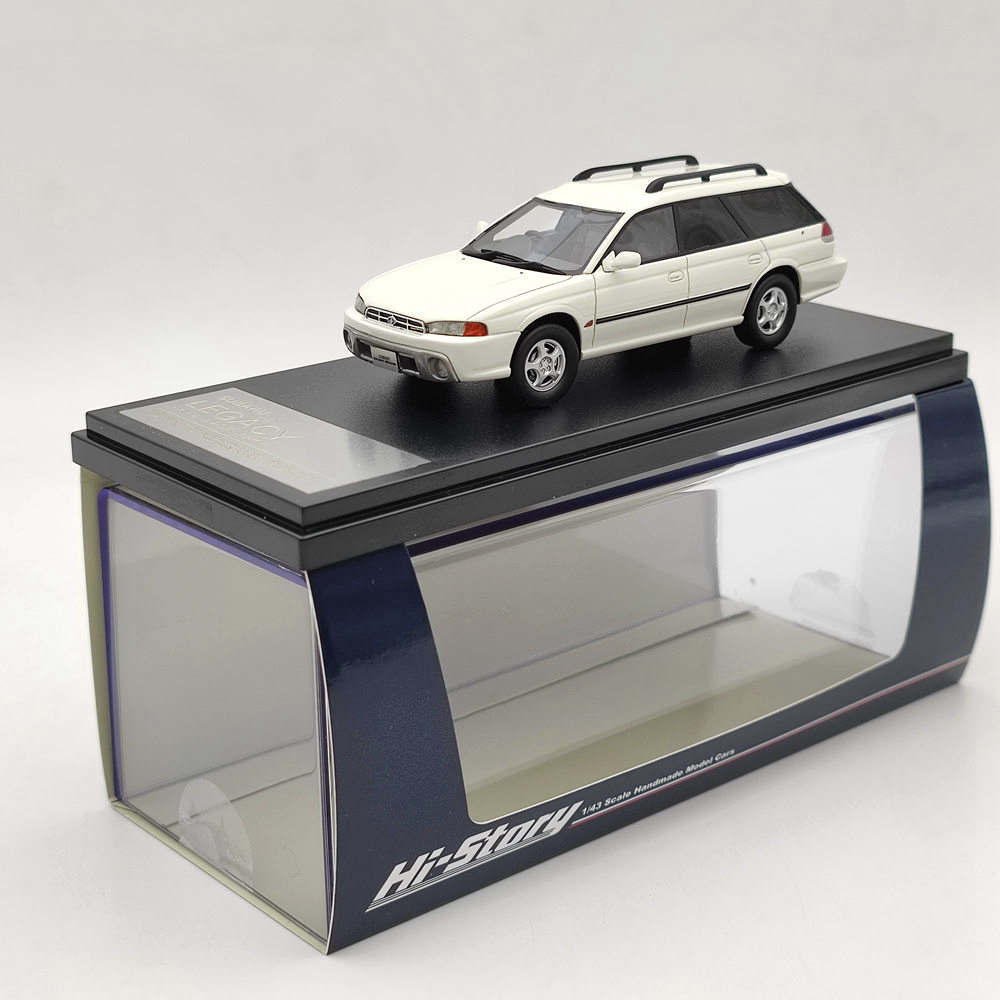 1/43 Hi-Story Subaru Legacy Grand Wagon 1996 White HS324WH Resin