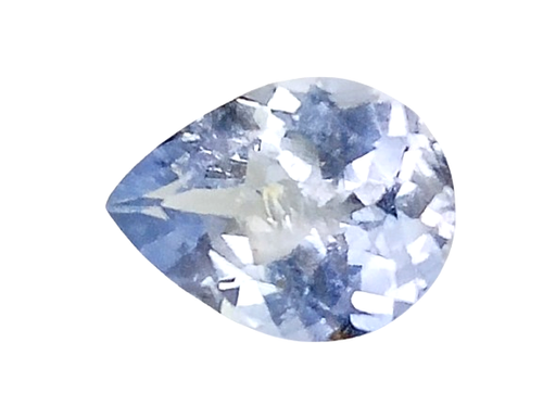1.06CTS GIT CERTIFIED BLUE NATURAL PARAIBA TOURMALINE PEAR CUT SEE VIDEO - Picture 5 of 5
