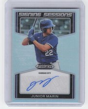 2022 Panini Prizm Draft Picks #SS-JM Junior Marin Signing Sessions