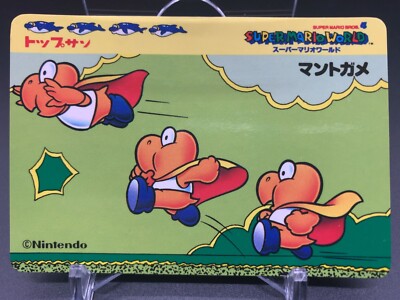 トップサン マリオ コクッパ7人衆 Topsun Mario Super Koopa Super Mario World Card Topsun Nintendo Japanese | eBay