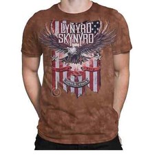 Lynyrd Skynyrd - Support Southern Rock Tie-dye Mens T Shirt large