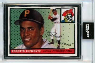 TOPPS PROJECT 2020 - ROBERTO CLEMENTE - JOSHUA VIDES AP 03/20 Silver Frame #387
