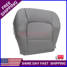 For 1998 1999-2007 Lexus LX470 Driver Bottom Leather Replacement Seat Cover Gray