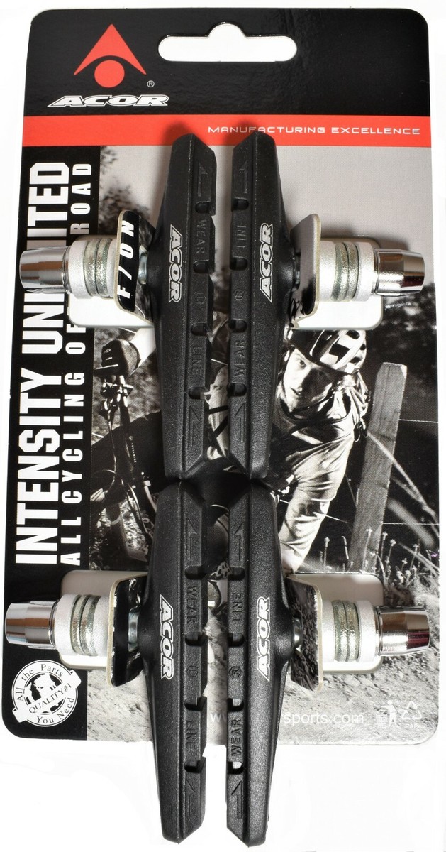 Vélo Plaquettes De Frein 72mm V-Brake 4 Patins De Frein Set VTT ATB T