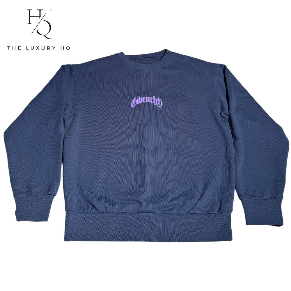 Pre-Owned Authentic GIVENCHY Navy Sweatshirt Jump… - image 1