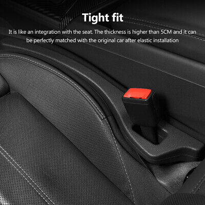 Car Seat Gap Filler with Hole Seat Gap Blocker Elastic Auto Interior  Accessories