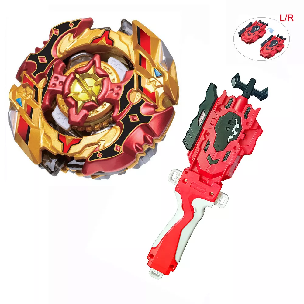 Beyblade B-128 Cho-Z Spriggan/Turbo Spryzen Burst Starter Set W/Grip  Launcher | Ebay