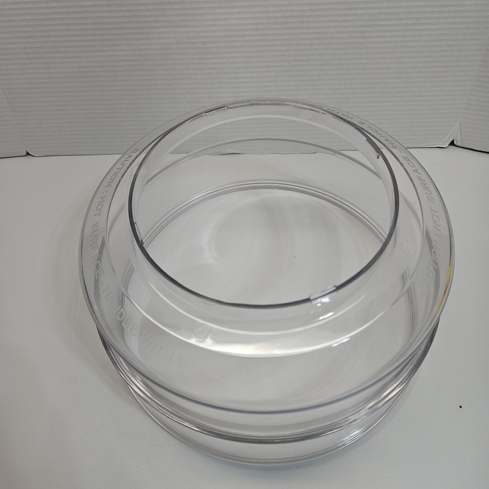 NuWave Pro Infrared Oven Clear Dome & Extender Ring Replacement Part eBay