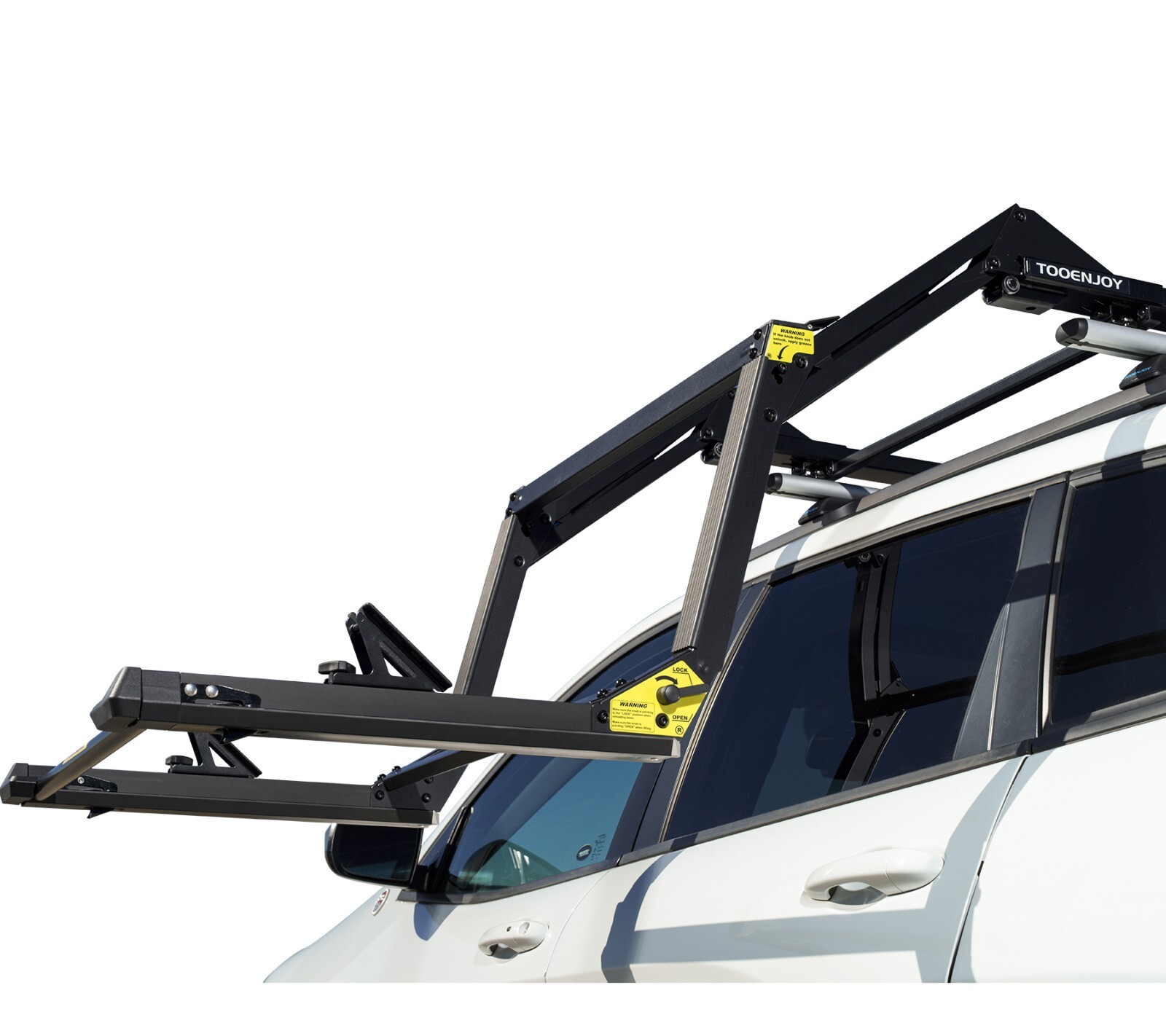 TOOENJOY 20.7''H Universal Assist Elevating Roof Rack SUV Kayak Bike Carrier