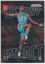 2021-22 Panini Prizm Instant Impact #20 Kai Jones Rookie RC Hornets