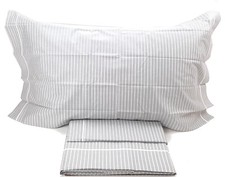 BOSSI Parure lenzuola tinto in filo (varianti assorite)