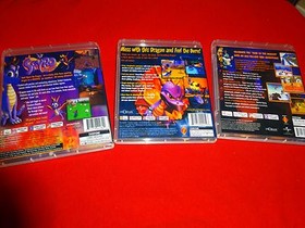 EMPTY Replacement Cases -- SPYRO The Dragon Trilogy SONY Playstation 1 PSOne PS1