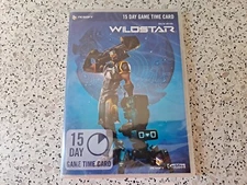 Wildstar Card 15 Day Game Time Card (New & Sealed)