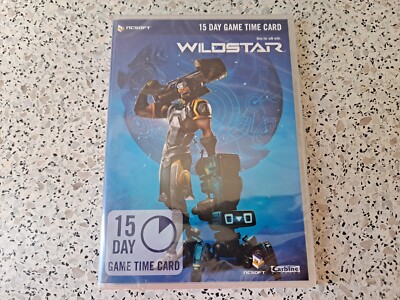 Wildstar Card 15 Day Game Time Card (New & Sealed) | eBay