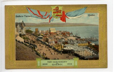 (klJ5455) Dufferin Terrasse, Ter-Centenary of Quebec 1608-1908,
