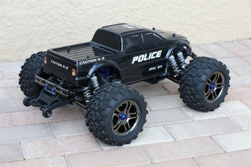 Custom Body Police Sheriff Truck Style for Traxxas T / E Maxx Shell Cover E-Maxx - Picture 4 of 6