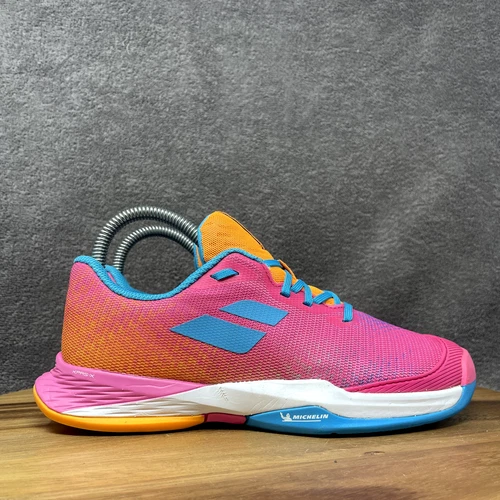 Babolat JET All Court Junior Tennis Shoe-HOT PINK SIZE