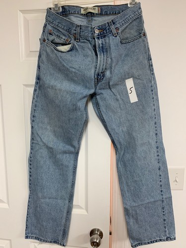 Levi's 505 Made in USA Blue Straight Regular Jeans High Waisted W34 L32 |  Fabb Fashion