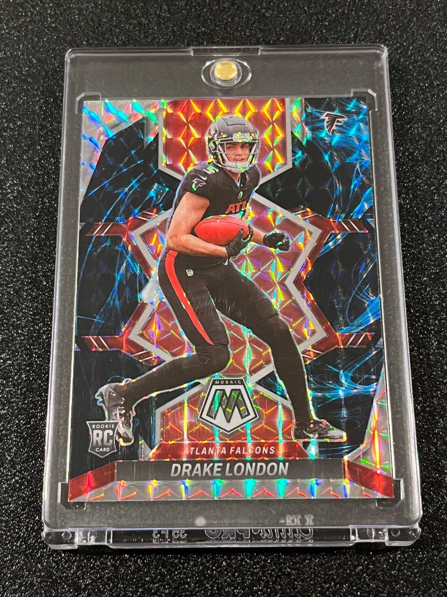 Atalanta Fugiens CD付き 2022 Panini Mosaic Football Drake London Genesis Rookie #312 SSP