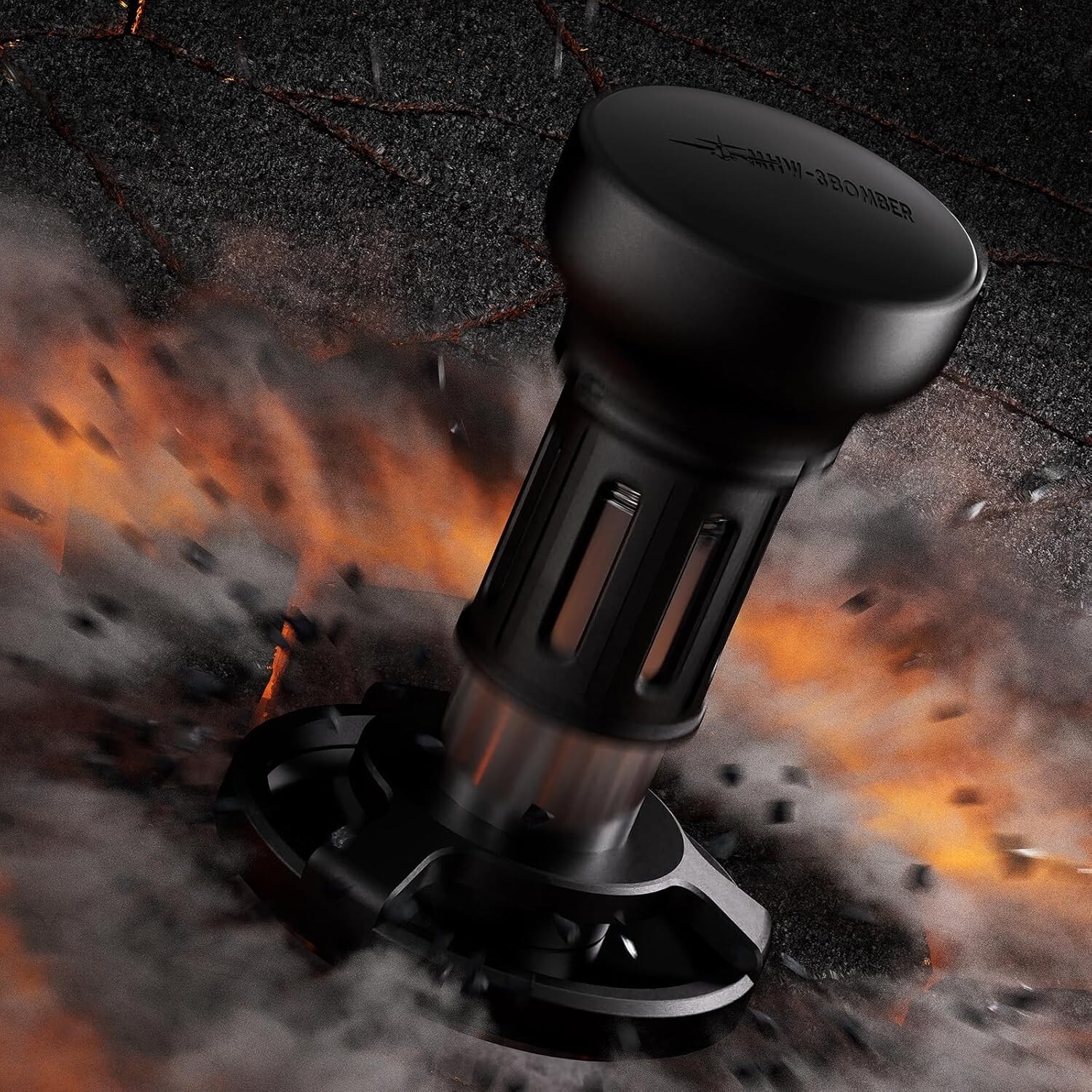 MHW-3BOMBER 54mm Espresso Tamper – Click Feedback, 4-Spring, Fits Breville - NIB