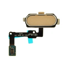 Flex Cable Home Button for Samsung Galaxy J7 Prime G610/2017 Gold Replacement