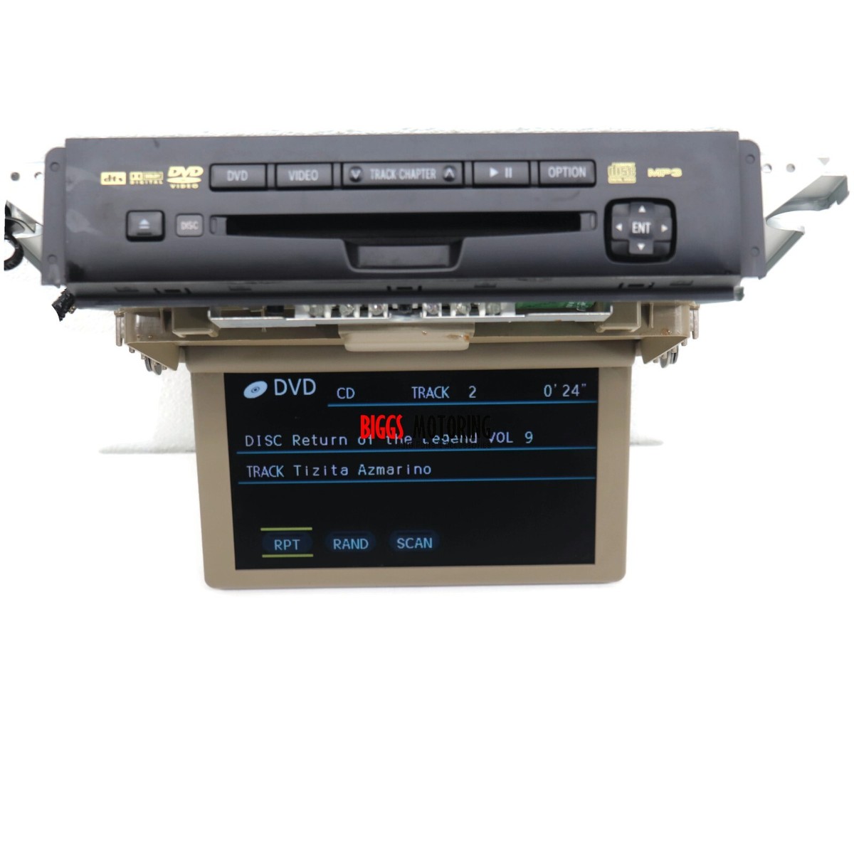 2014-2016 Toyota Sequoia Overhead Roof Mounted DVD Player 86680