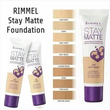 BUY1 GET1 AT 20% OFF (Add 2) Rimmel Stay Matte Liquid Mousse Foundation (CHOOSE)