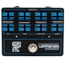 New SolidGoldFX COMMODORE Overdrive Effects 736895