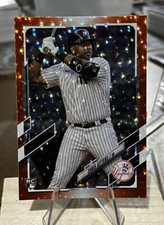 Chris Gittens /299 ORANGE FOILBOARD ROOKIE SP 2021 Topps New York Yankees