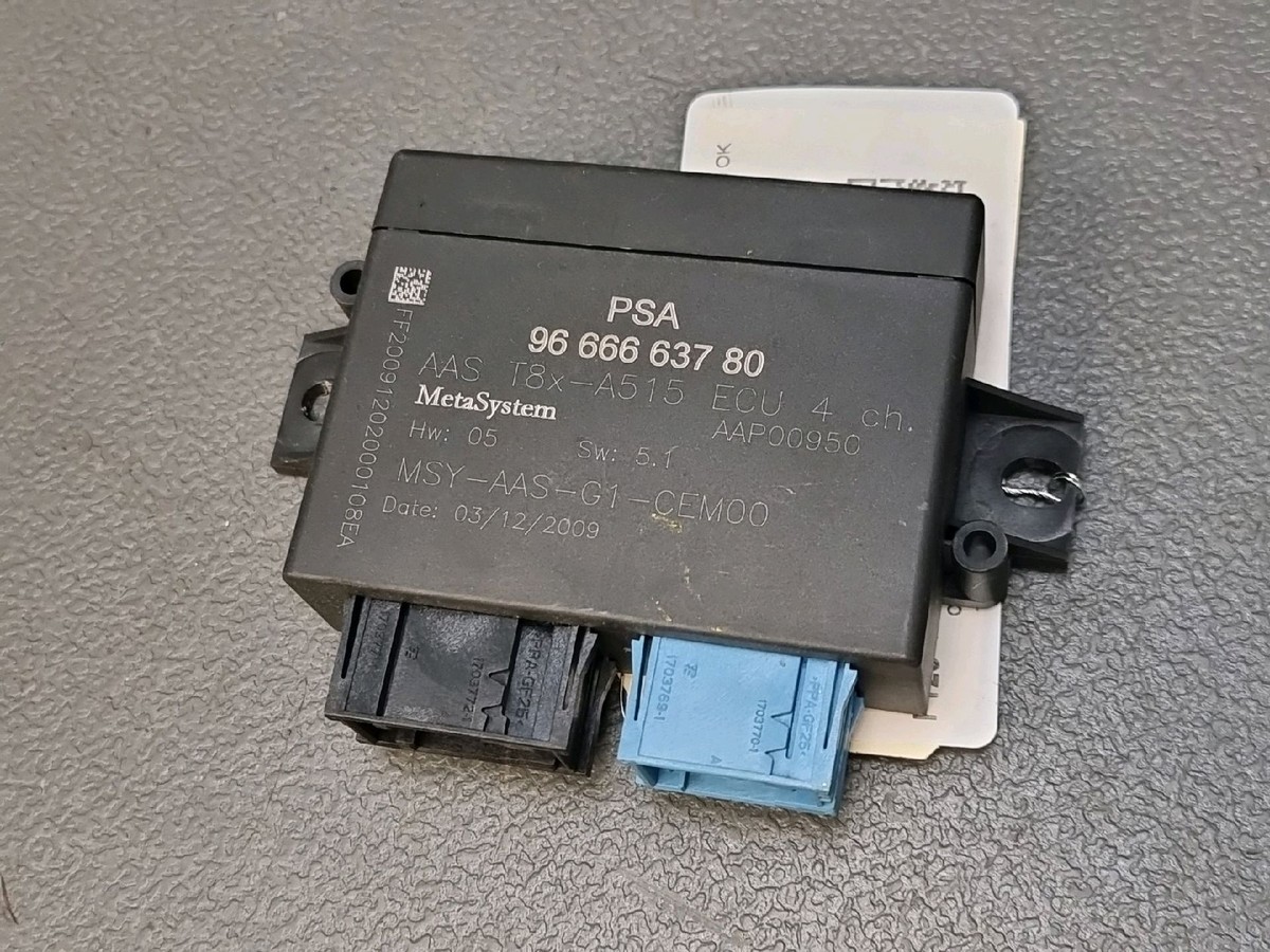 Module Radar De Stationnement Pour Peugeot 3008 II / 5008 II - Réf. 9835626980, Occasion Fonctionnel