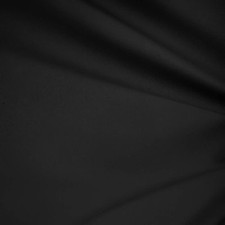 Black 45 " Wide Premium Cotton Blend Broadcloth Fabric By yard