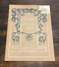 1905 STRAWBRIDGE & CLOTHIER SPRING FASHION DEPARTMENT STORE CATALOG PHILADELPHIA