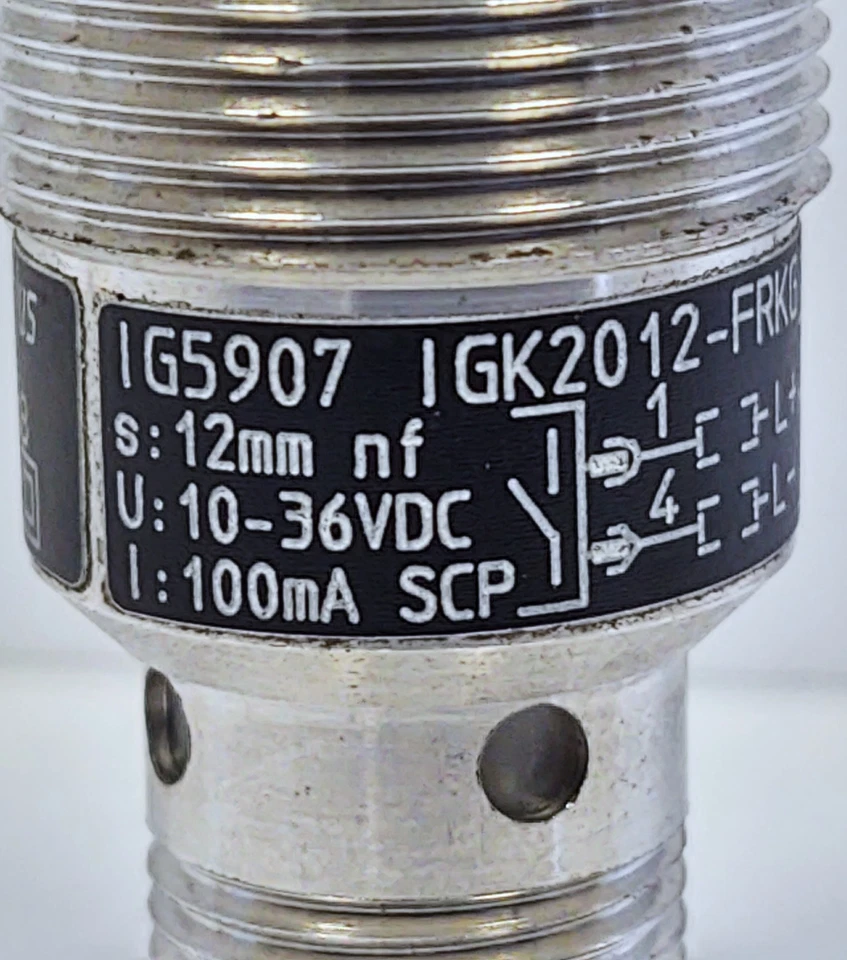 Efector IGK2012-FRKG/M/2LED/US-104 IG5907 10-36 V DC Inductive Proximity Sensor - Image 4 of 4