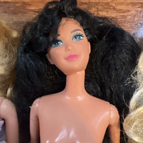 Lot Of 7 Barbie Dolls 1966 5 Blonde 2 Brunette Caucasian Mexico Malaysia China - Picture 6 of 14