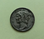 1937 Mercury Winged Liberty Head Dime 90% Silver, Lightly Circulated