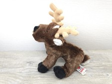 Webkinz 10" Plush Reindeer Moose Ganz  no Code 