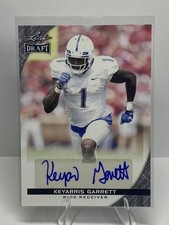 2016 Leaf Draft Retail Auto Keyarris Garrett Rookie Auto RC