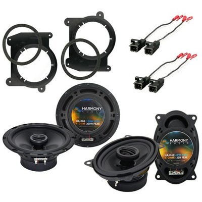 Harmony Audio Bundle Compatible with 1994-2001 Chevy S-10 Truck HA-R46 HA-R65...