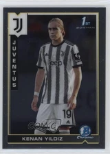 2022-23 Topps Chrome Juventus Team Set Bowman Chrome Prospects Kenan Yildiz #66