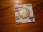 1914 silver Barber Half Dollar VG KEY DATE!!!! LOWEST MINTAGE (124K)!!!!!