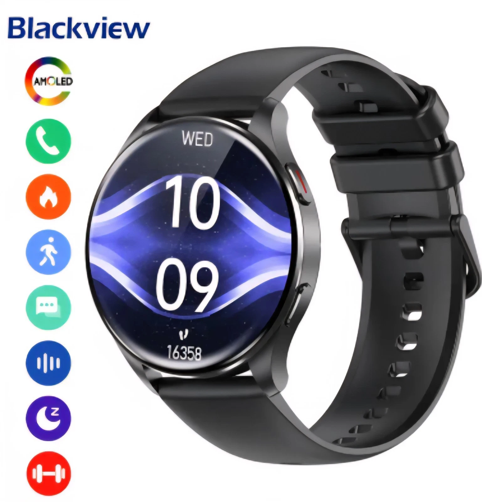 Reloj inteligente de salud con frecuencia cardíaca , monitor de sueño Tactil HD