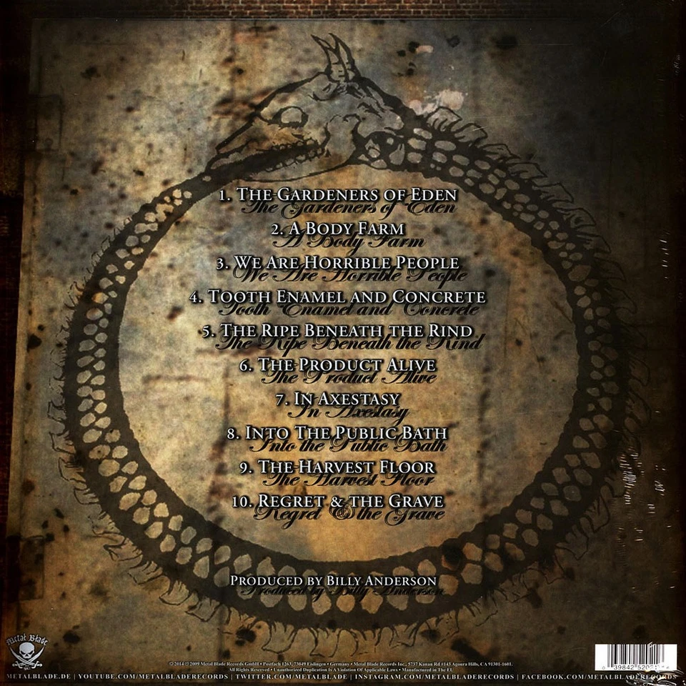 Cattle Decapitation - The Harvest Floor (Vinyl LP - 2009 - EU - Reissue) - Bild 2 von 2