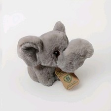 Eco Nation Plushies Mini Elephant Plush Stuffed Animal Toy Stocking Stuffer Gift