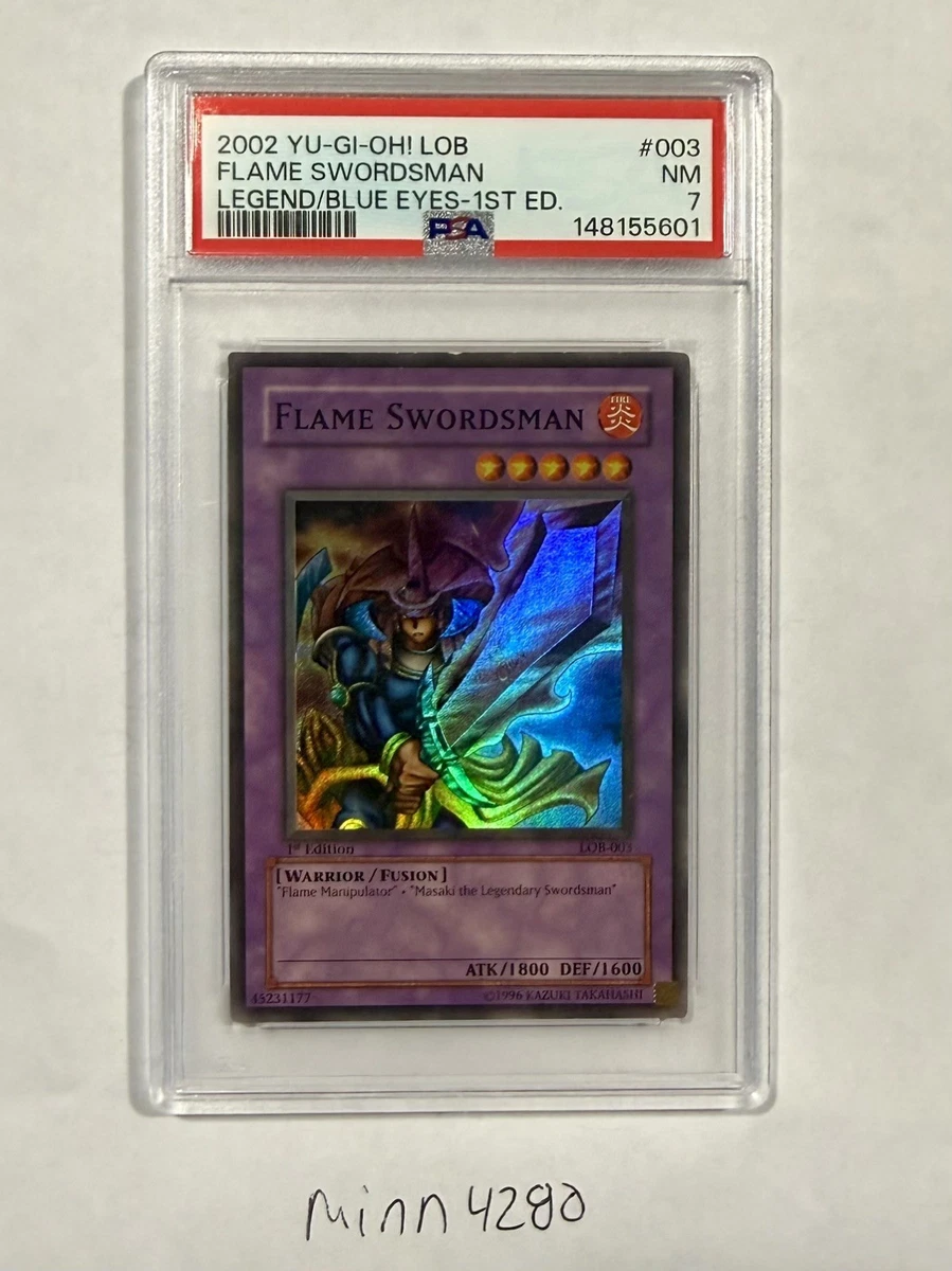 Flame Swordsman Yu-Gi-Oh! TCG Professional Sports Authenticator