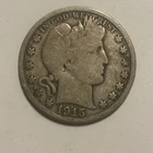 1915 D Barber Half Dollar US Mint 50C
