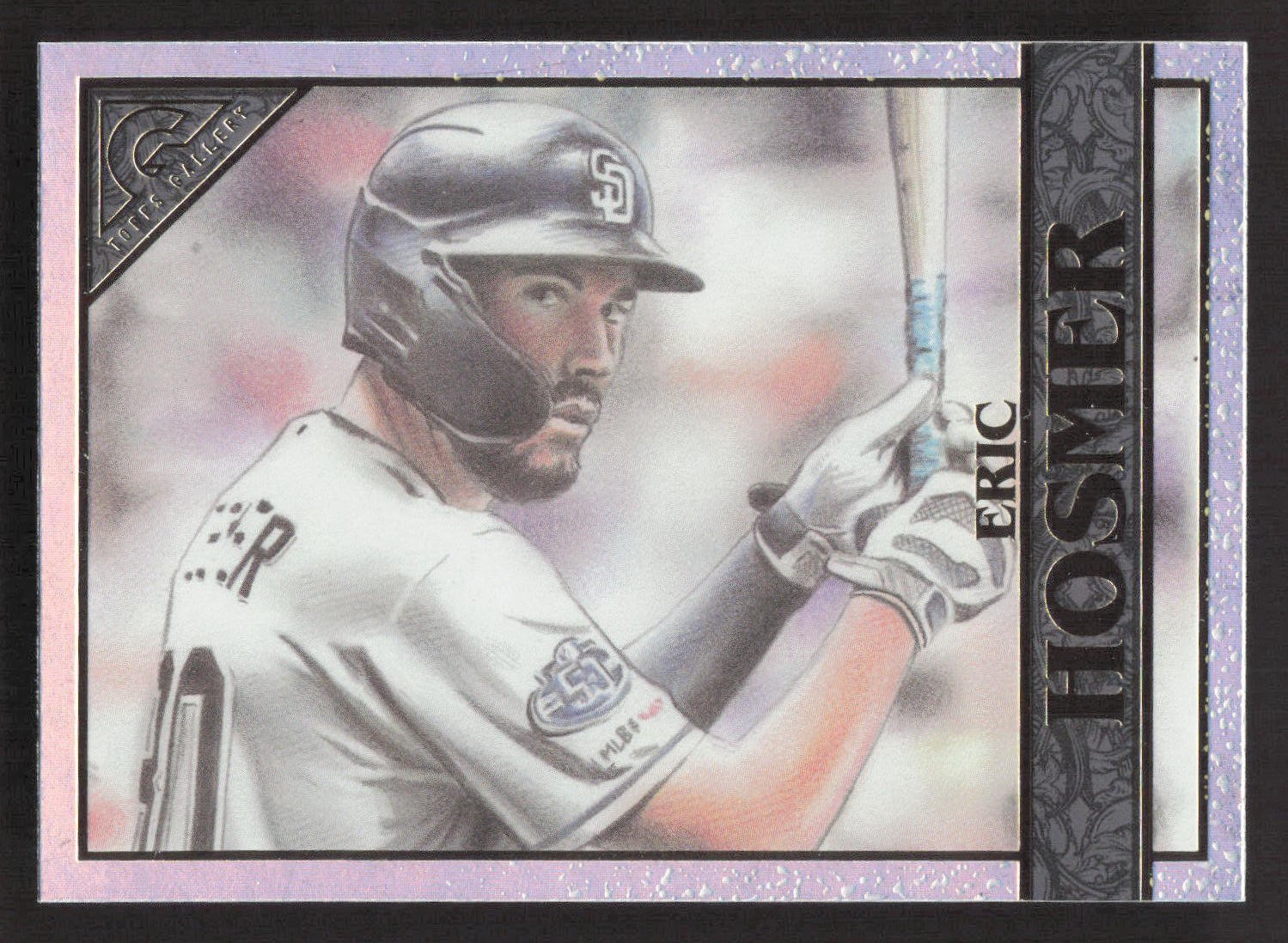 2020 Topps Gallery #71 Eric Hosmer Rainbow Foil