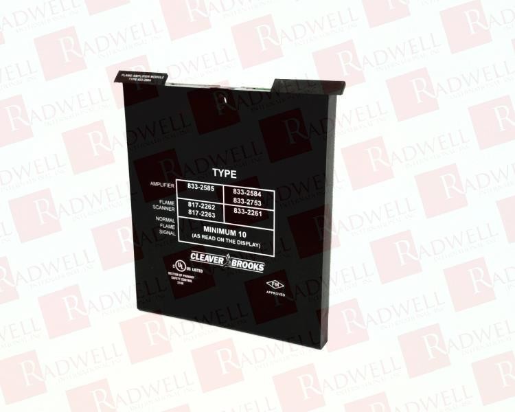 CLEAVER BROOKS 833-2584 / 8332584 (USED)