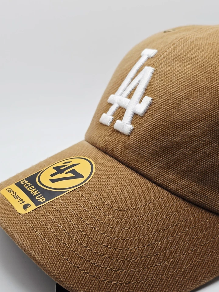 Gorra ajustable de béisbol de limpieza Carhartt Los Angeles Dodgers '47 Foto 3 de 4
