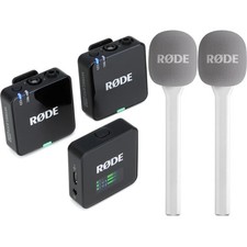 Rode Wireless GO III Dual-channel Wireless Microphone System with Handheld